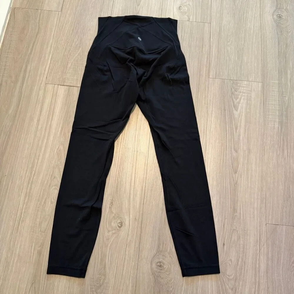 Lululemon Nulu Fold High Rise Yoga Tight Black
